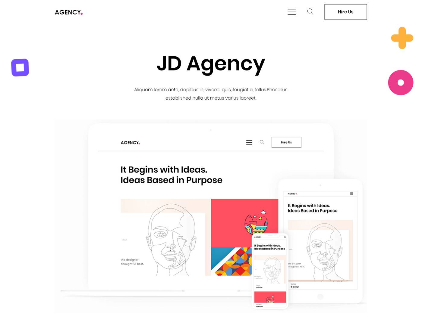 JD Agency screenshot