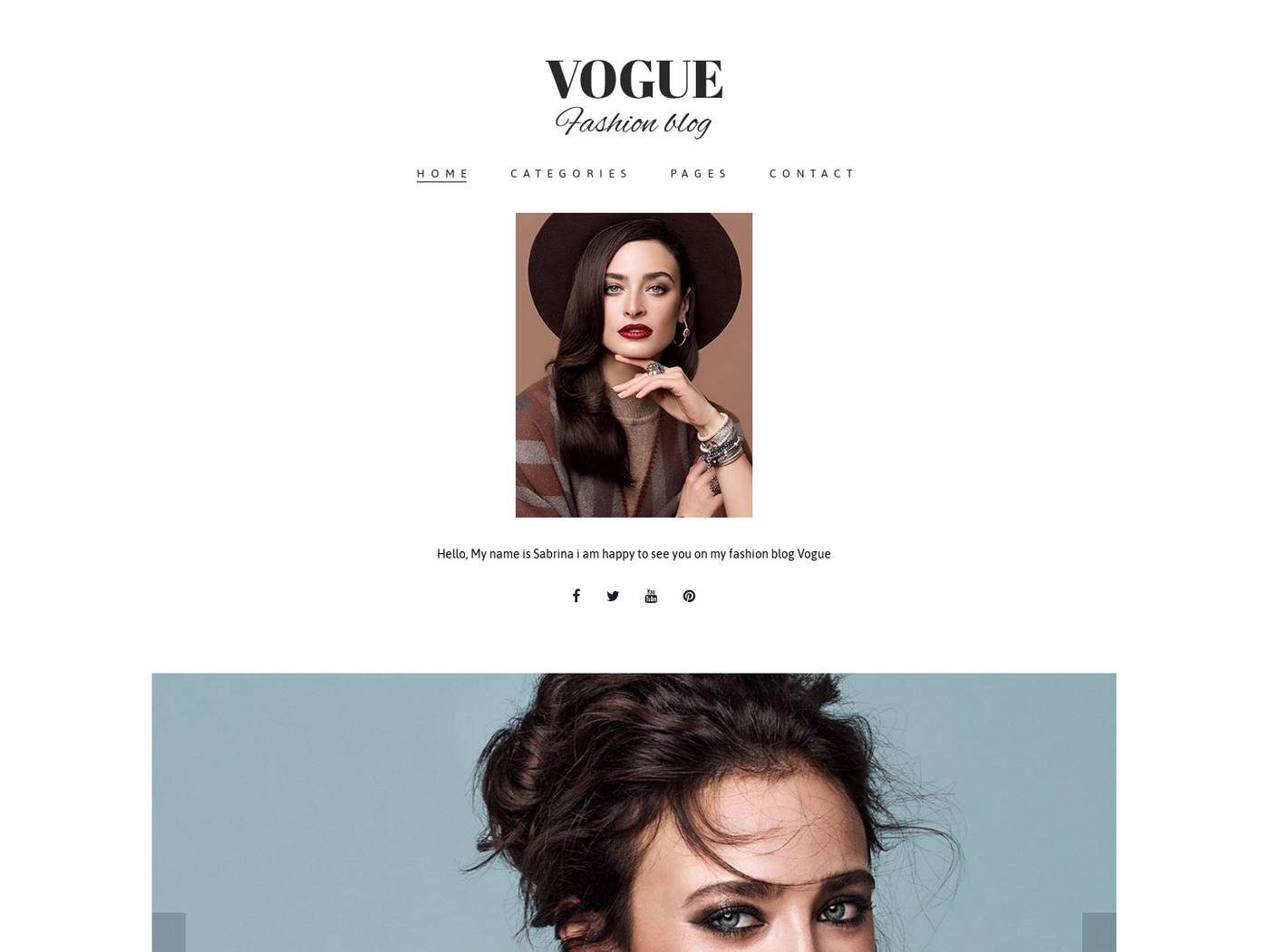 Vogue screenshot